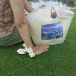 Real straw tropical tote bag 15 | bags | Sourcing Vietnam